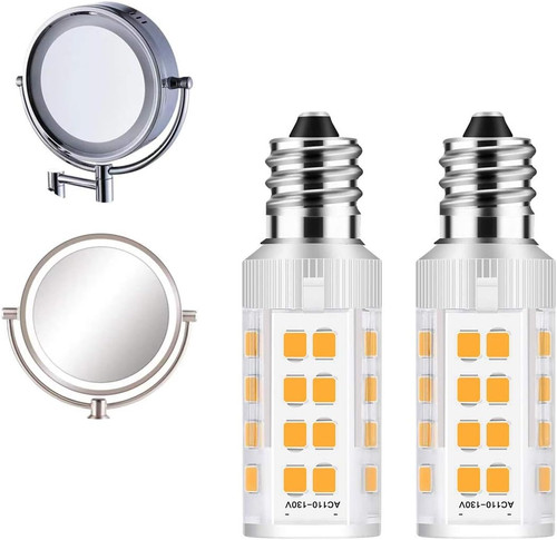 2pack led makeup mirror - led, bulb