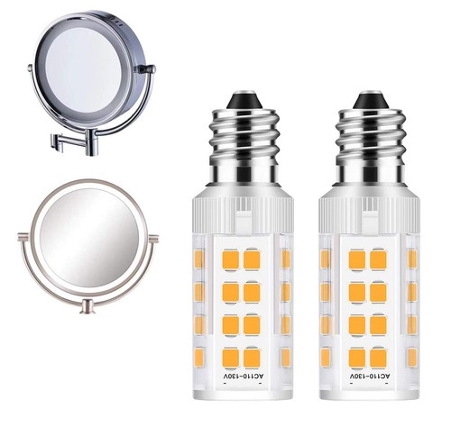 2pack led makeup - led, mirror