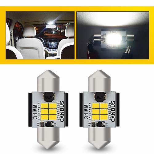 Auxito 31mm car festoon white - festoon,