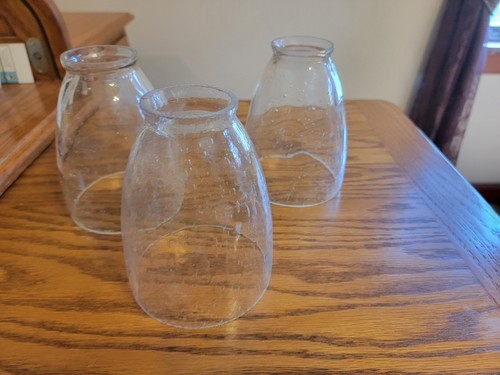 Clear seeded glass - seeded, globes