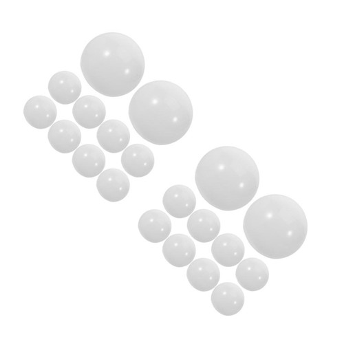 White bulb covers - white,